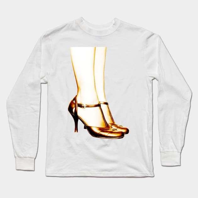 Toned Legs Long Sleeve T-Shirt by richard49